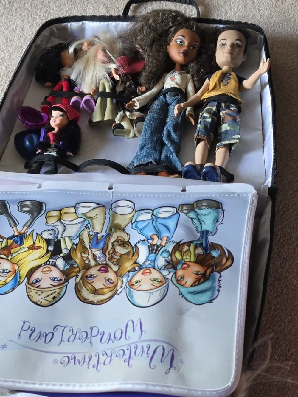 Vintage Original Doll Collection - Complete lot with original case